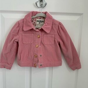 OshKosh B'gosh Pink Jean Jacket Classic Denim Style